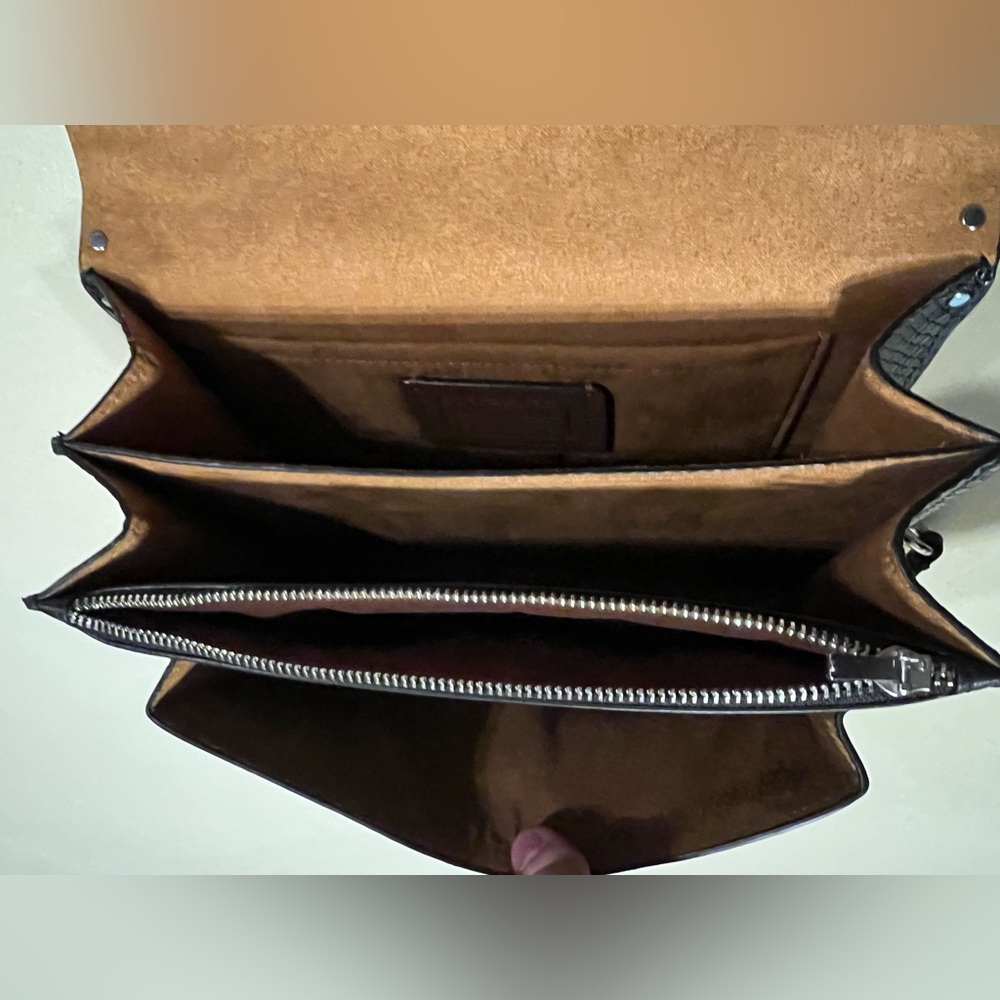 Coach Klare Crossbody Bag In Signature Canvas With Rivets with Micro Wallet Set - Picture 9 of 16